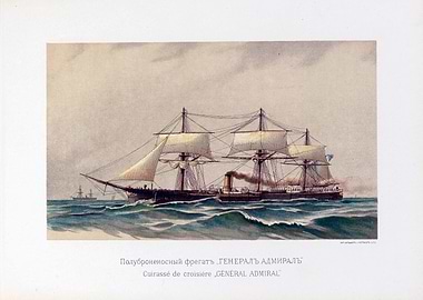 vintage ironclad russian