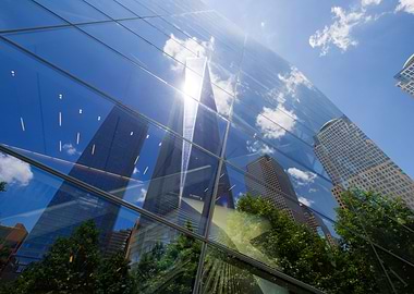 World one trade reflect NY
