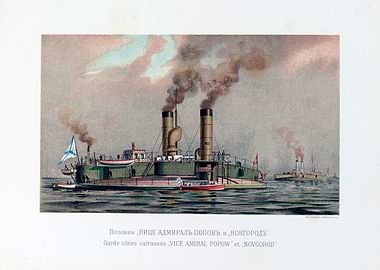 vintage ironclad russian