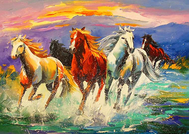 Herd of horses