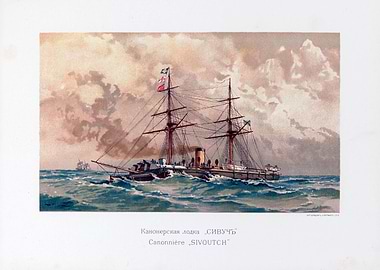 vintage ironclad russian