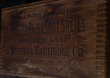 Antique Ammo Box