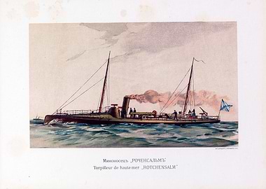 vintage ironclad russian