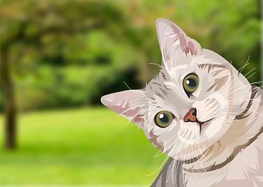 Cat illustration