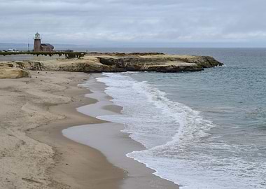 Lighthouse By The Sea