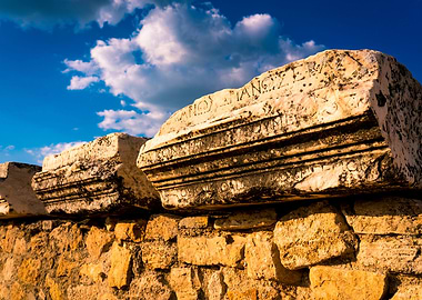 Ancient greek writing