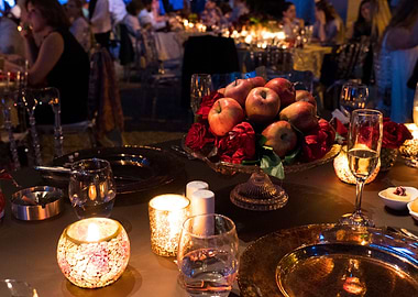 Still life of luxury food