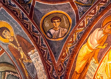 Ancient Christian wallart