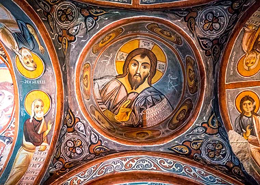 Ancient religious murals