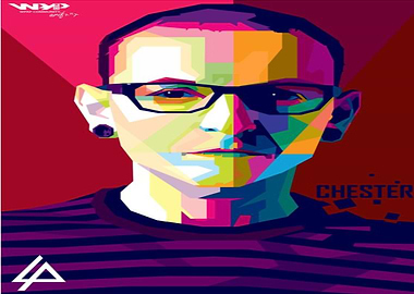 Chester Bennington poster