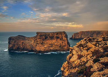 Island in Atlantic ocean
