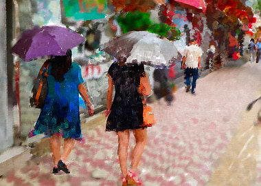 The beautiful afternoon