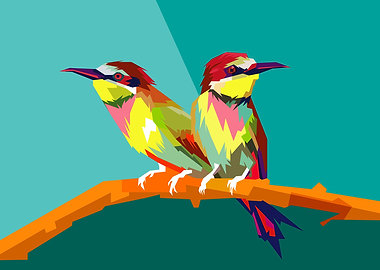 Bird Pop Art