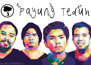 payung teduh in WPAP