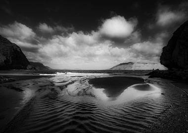 New Zealand Whatipu Beach