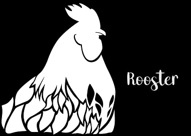 Rooster Silhouette