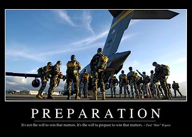 Preparation Motivational