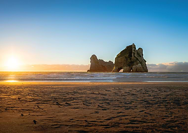 Wharariki Beach