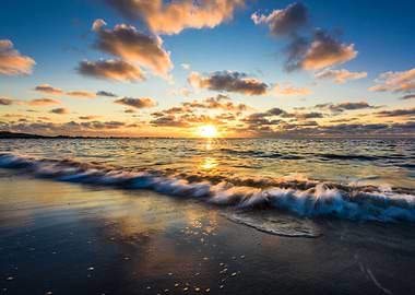 Early Evening Sunset