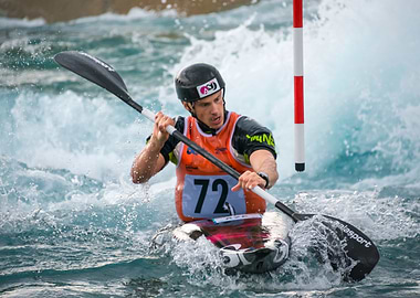 Canoe slalom event