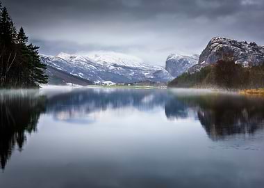 Early December Norway Lake