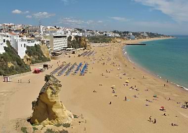 Albufeira panoramic view