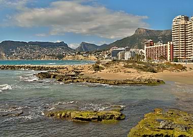 Panoramic view Calpe