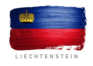 Liechtenstein flag map