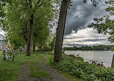 cemetery by the river