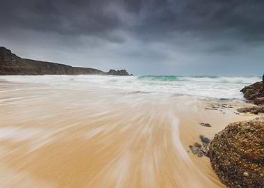 Porthcurno Beach