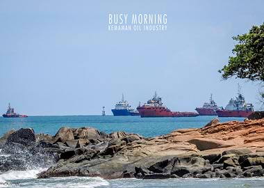 Busy Morning At Kemaman