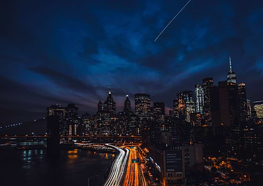 The City never sleeps