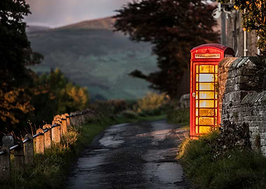 Iconic Red Telephone Box