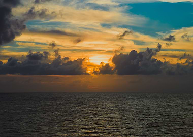 Sunset of Roatan series #2