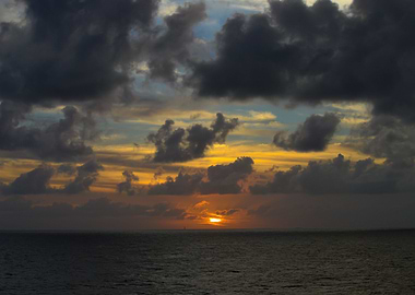 Sunset of Roatan Series #3