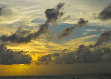 Sunset of Roatan Series #1