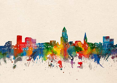 Cleveland watercolor