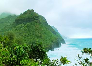 Kalalau trail Kauai USA