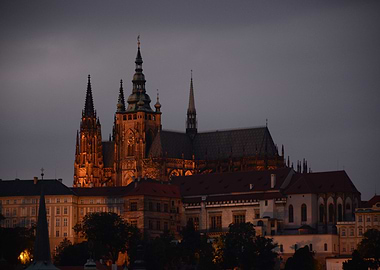 St Vitus Cathedral at Dusk