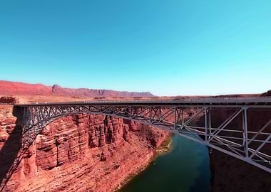 bridge in the desert