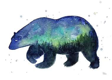 Galaxy Forest Bear