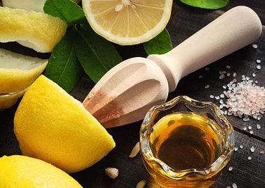 Fresh Lemon with Honey
