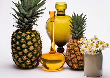 Pineapples and Daises