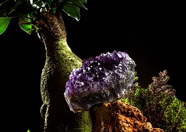 Amethyst Mineral Specimen
