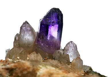 Amethyst Mineral Specimen