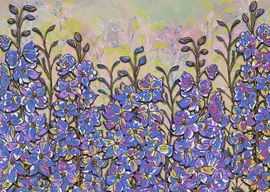 Darling Delphiniums