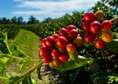 Ripe Coffee Berries