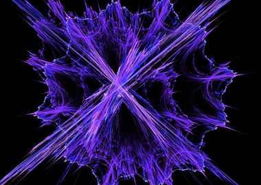 Fractal Paint Splash