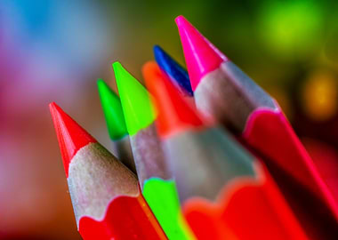 Colored pencils