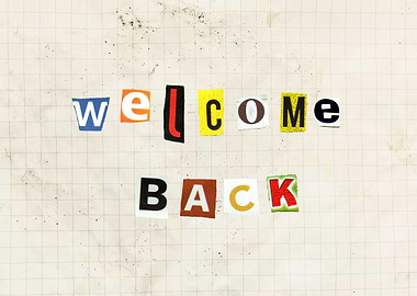 Anonymous letter welcome b